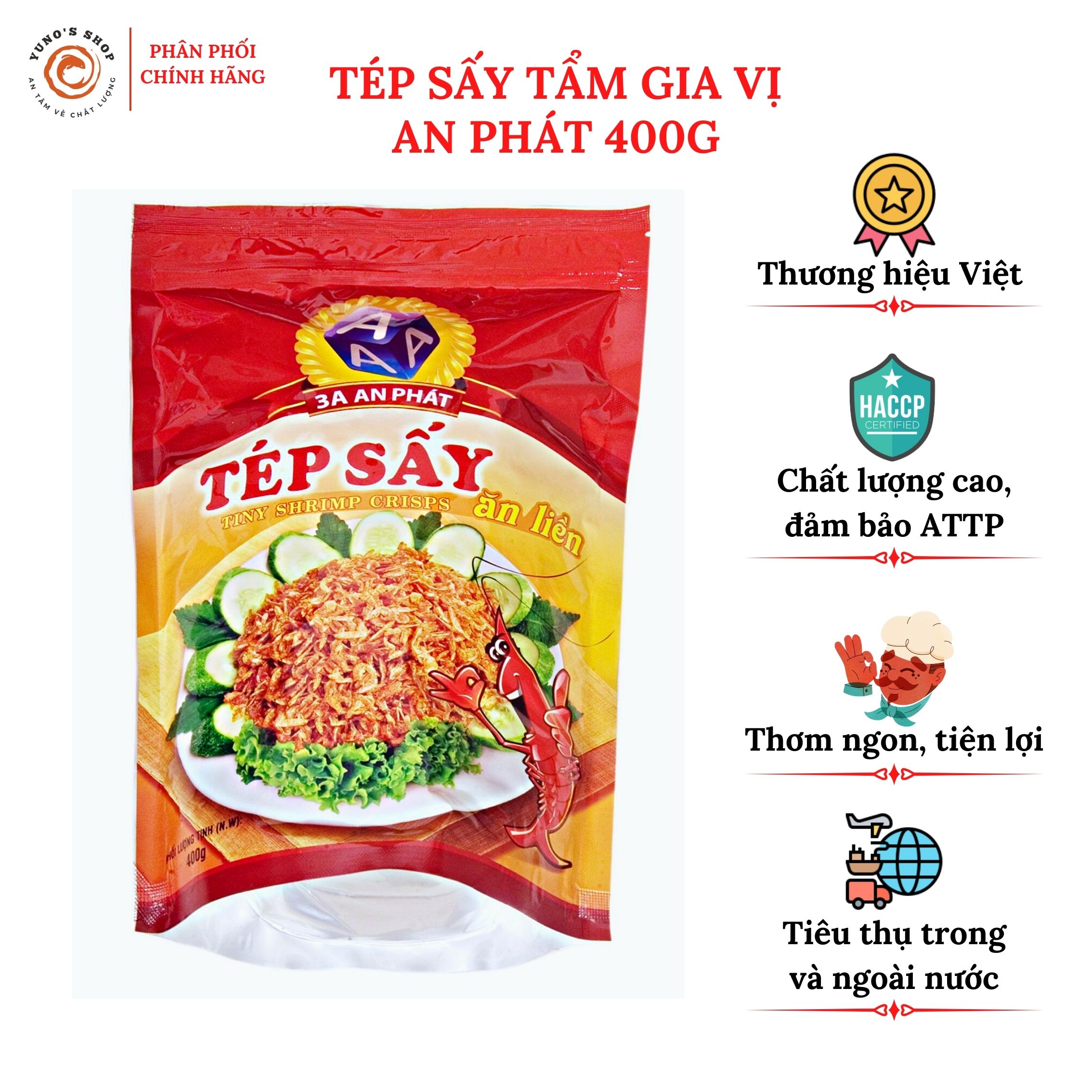 Tiny shrimp crisps 400g