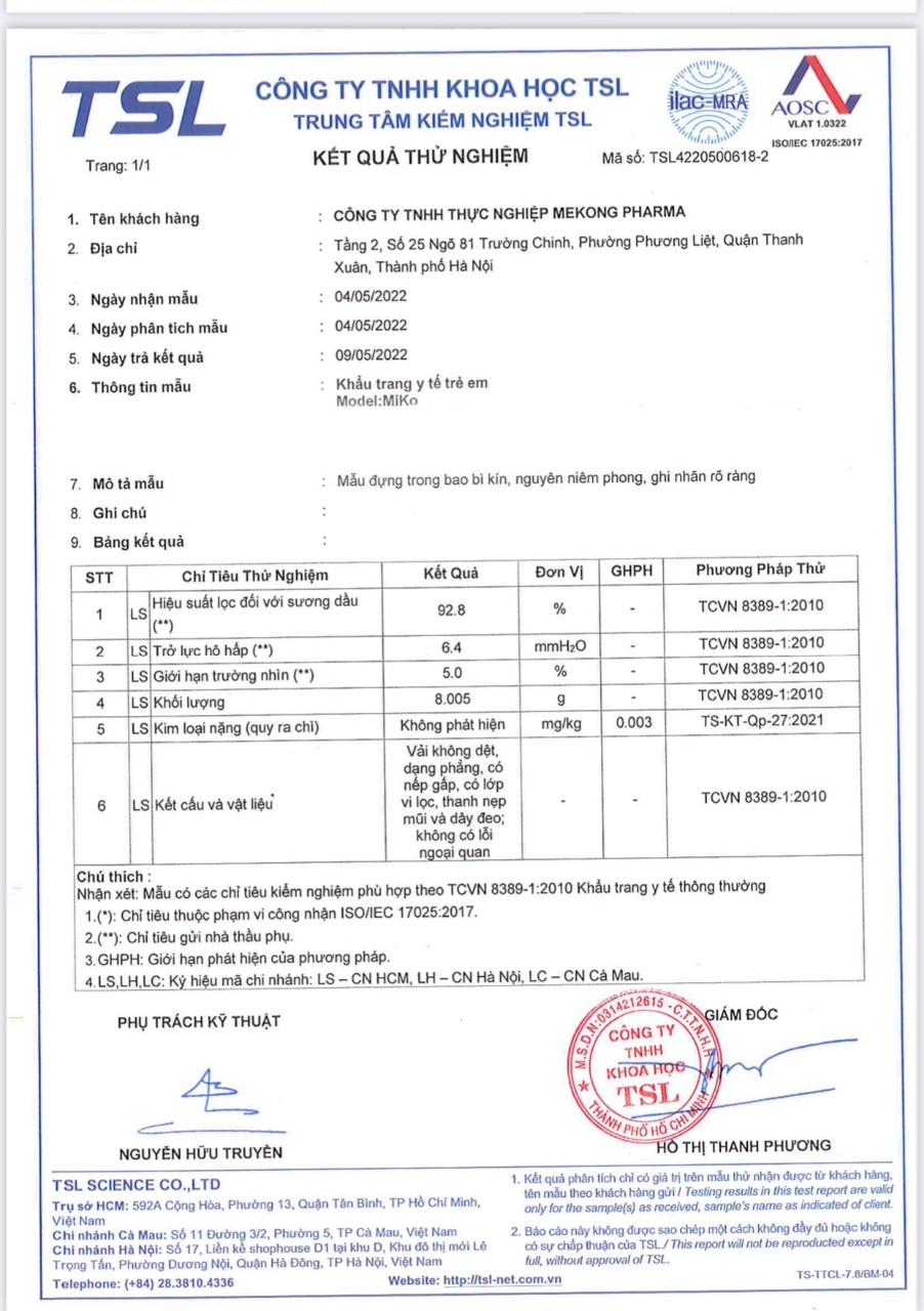 Combo 2 Hộp Khẩu trang y tế trẻ em Miko Họa tiết cao cấp, có dây đeo mềm không đau tai