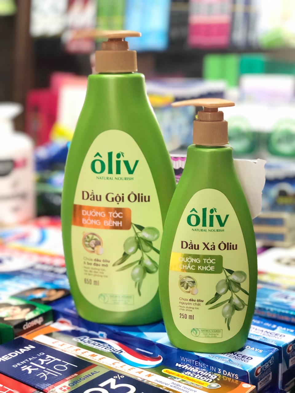 Dầu Gội Oliv-Oliu 650ML