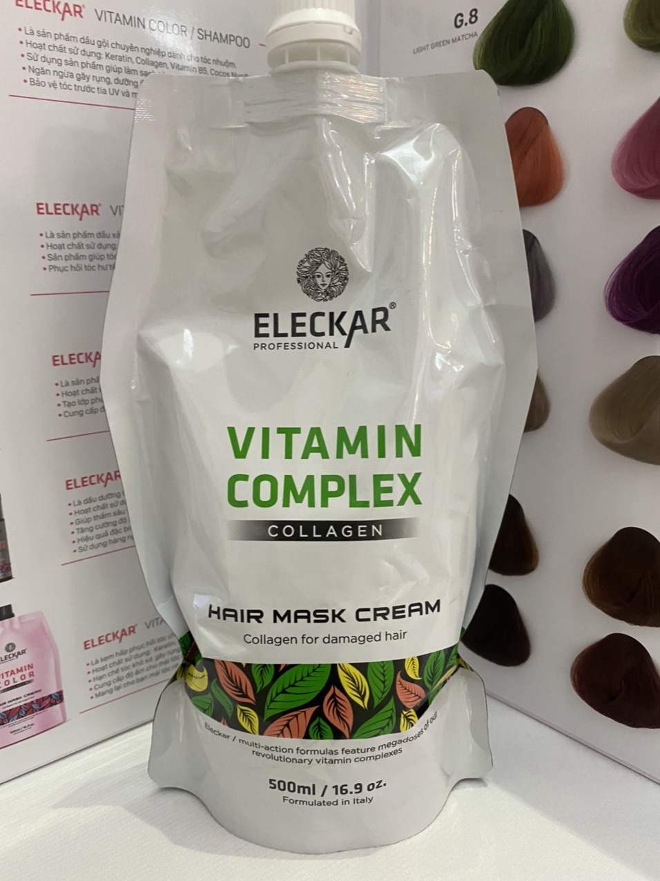 Eleckar Pro kem hấp phục hồi tóc hư tổn