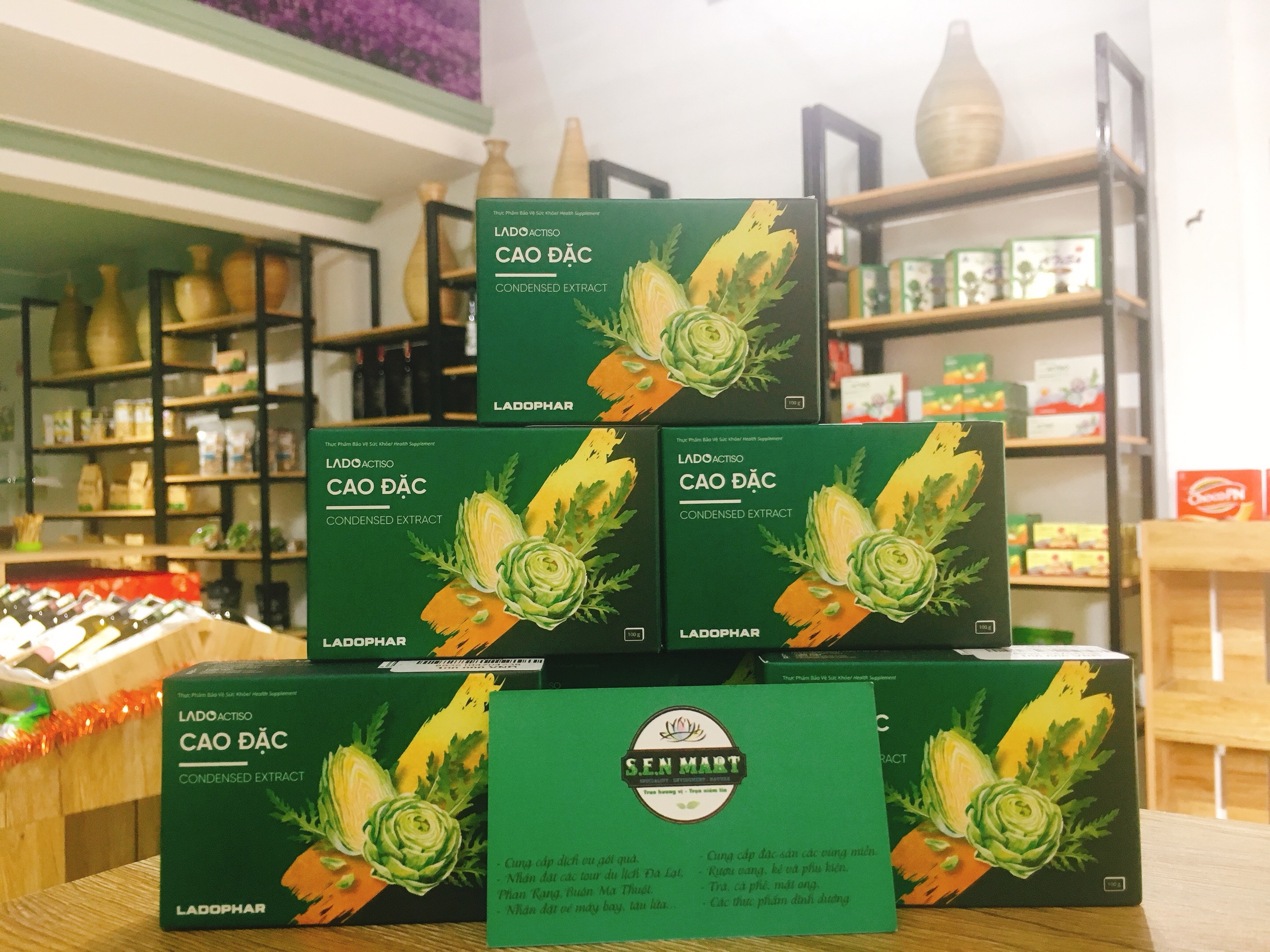 Cao đặc Actiso Ladophar - Hộp 100g