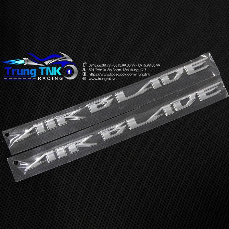 Tem chữ nổi Air Blade các đời.
