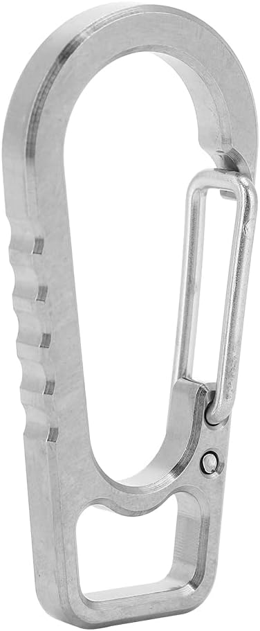 Móc khóa Carabiner titan, EDC, phụ kiện nam