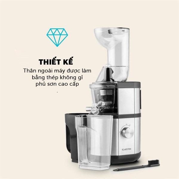 Máy ép chậm Klarstein 400W