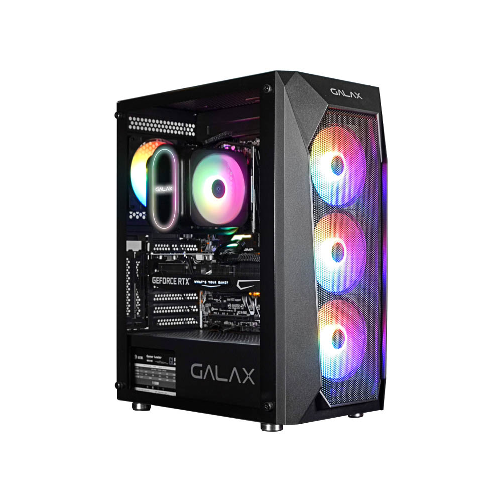 Galax revolution-05 Mid Tower black case | White-authentic