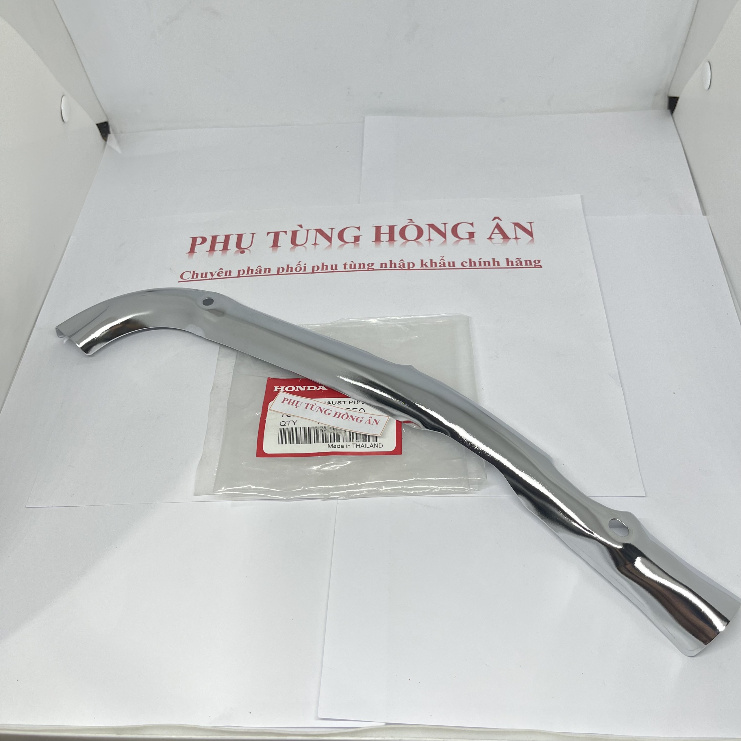 Vỉ cổ pô wave thái 110 nhập khẩu chính hãng honda thailand - pt hồng ân