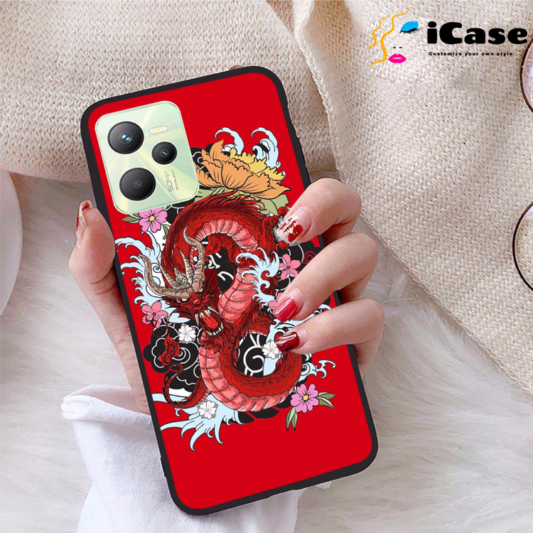 Ốp lưng Realme C35 viền dẻo TPU BST Rong
