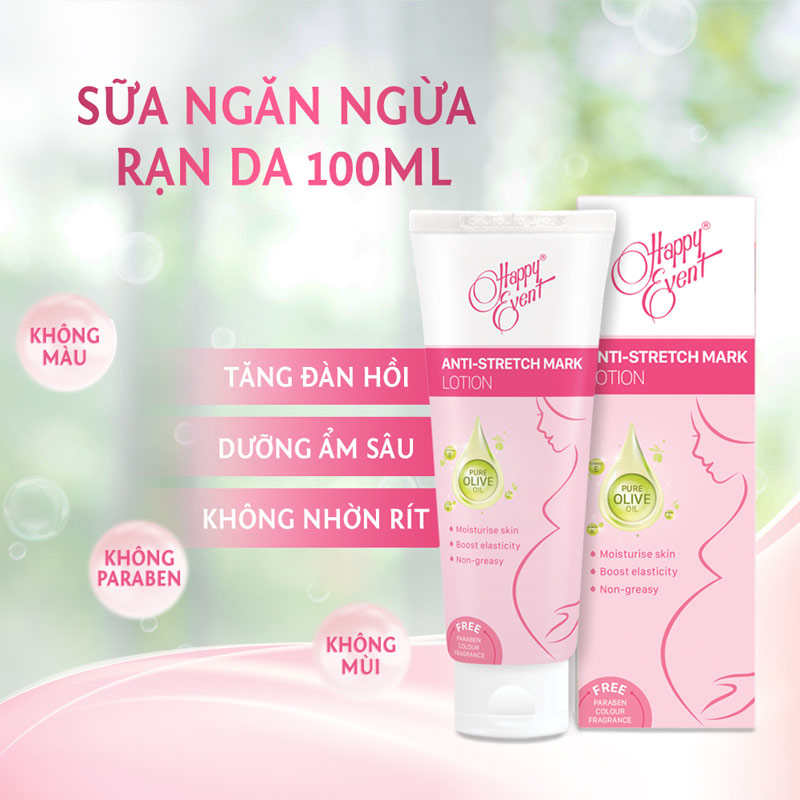 Sữa Chống Rạn Da Happy Event 100ml