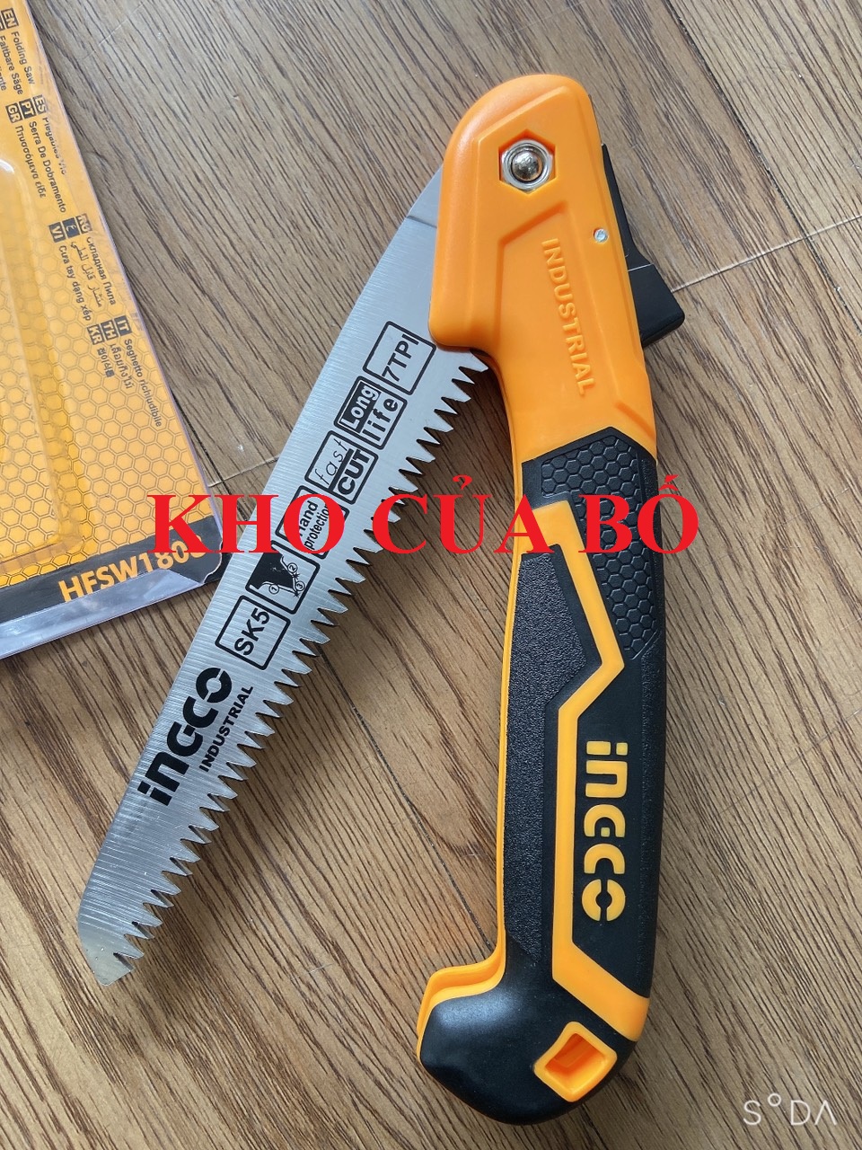 7inch (180mm) Cưa tay dạng xếp INGCO HFSW1808