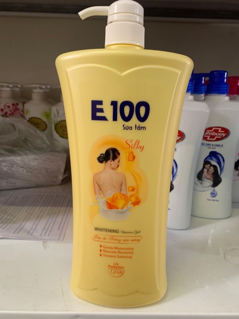 Siêu Rẻ SỮA TẮM E100 SILKY 1,2ML và 800ML