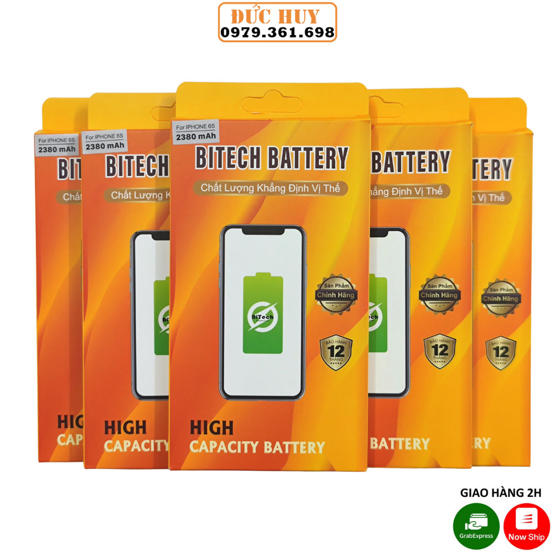 Pin IP6S Dung Lượng Cao BiTech BT-IP6S ( 2380 mAh )