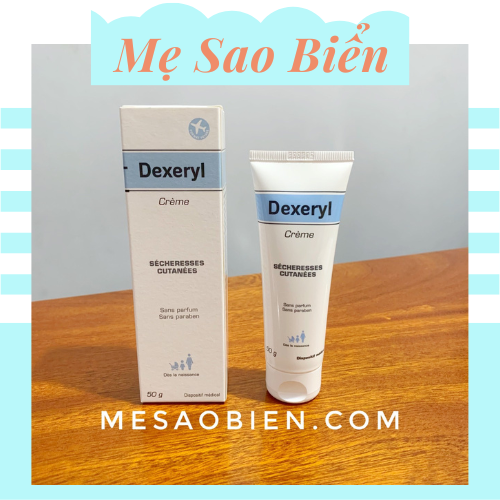 Kem dưỡng chống nẻ, chàm Dexeryl Pháp (50g)