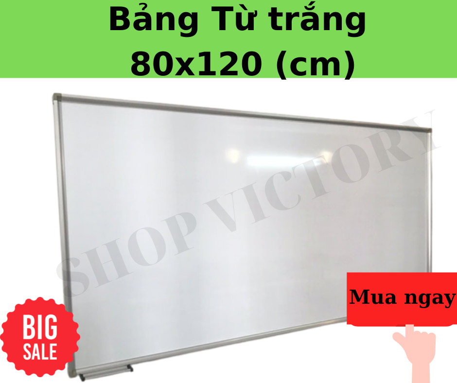 Bảng Từ Trắng, Hít Nam Châm, Bảng Học Sinh, Viết Bút Lông Kích Thước cm