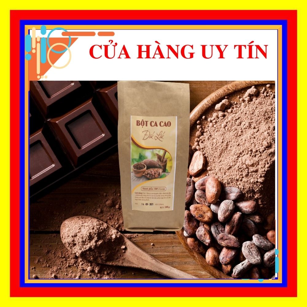 Bột cacao hữu cơ nguyên chất từ nông trại Đắk Lắk giàu dinh dưỡng thơm