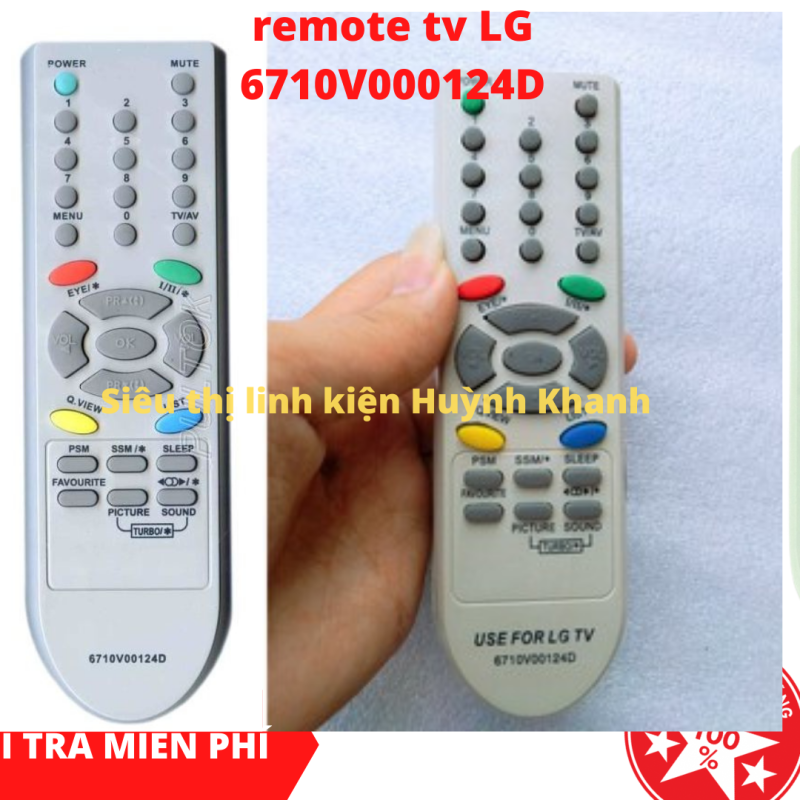 Bảng giá REMOTE TV LG 6710V000124D CHÍNH HÃNG ( ĐỜI CŨ)