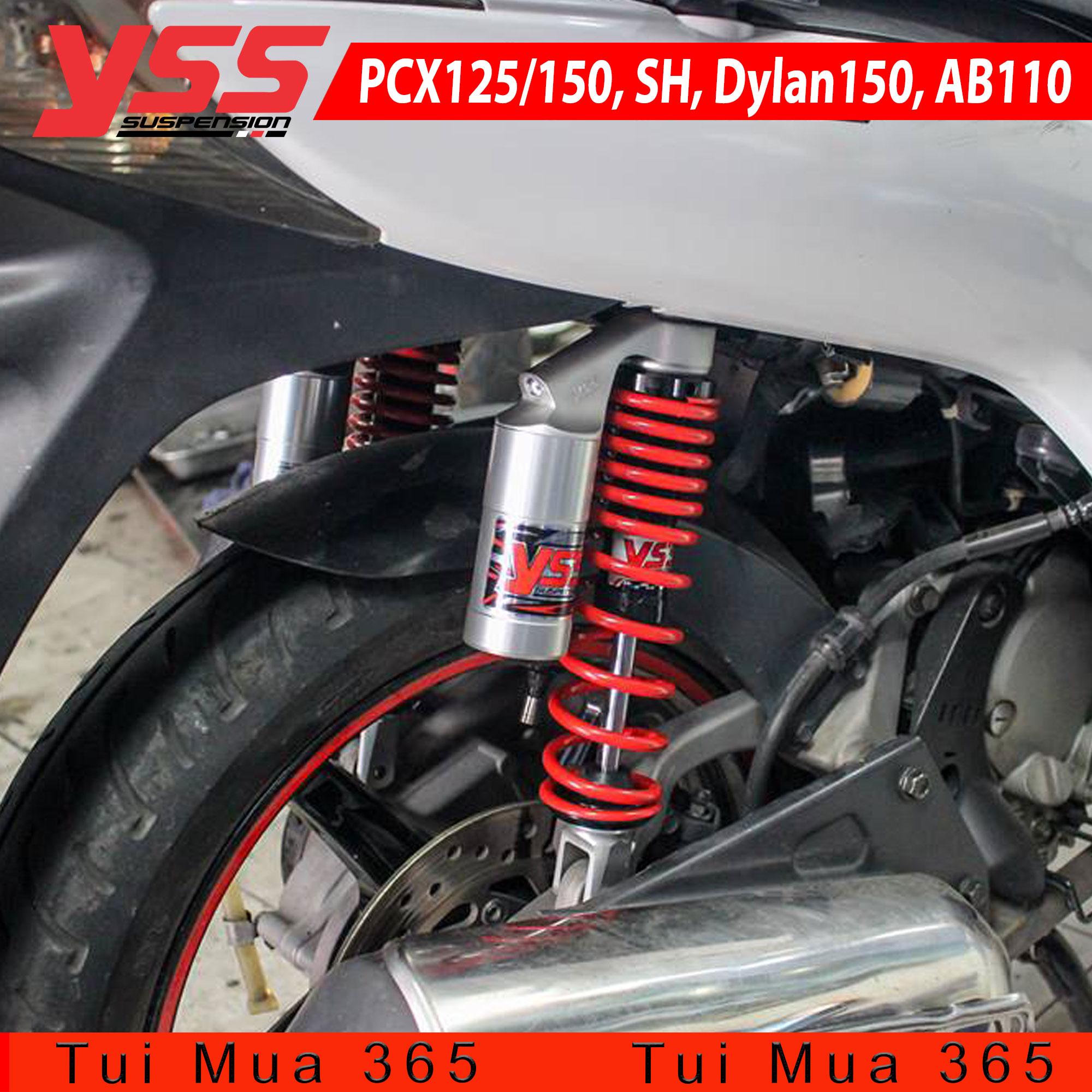 Phuộc YSS Bình Dầu Honda SH Series Đen/Đỏ ( Thái Lan )
