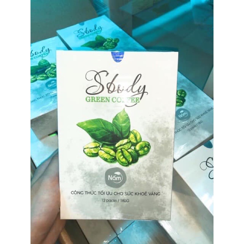 [HCM]Nấm caphe Giảm cân Sbody green coffee