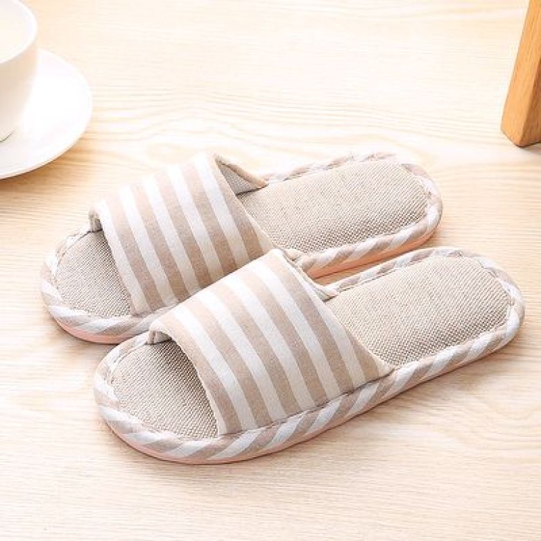 Dép đi trong nhà văn phòng nam, nữ thời trang đẹp đế bằng êm ái chống trơn trượt phong cách Hàn Quốc - DU1 giá rẻ