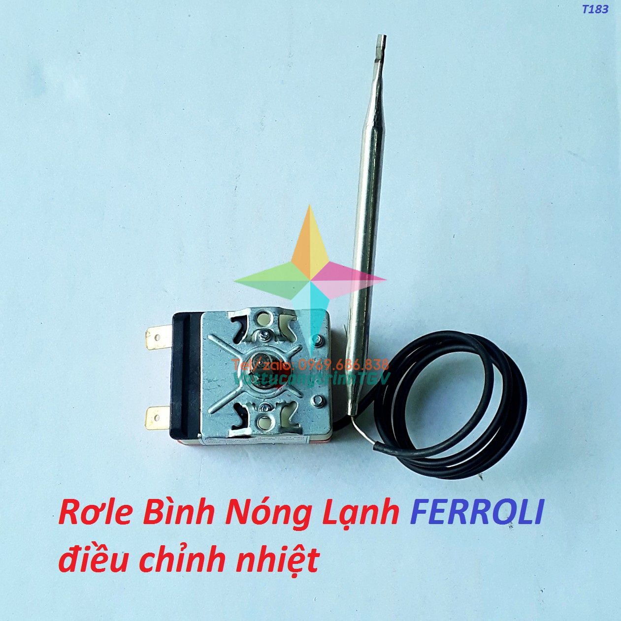 Rơle AMTS điều chỉnh nhiệt Bình Nóng Lạnh ROSSI-FERROLI-PICENZA