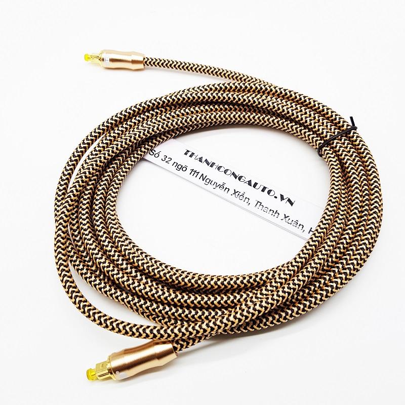 Cáp quang Audio ETK dài 5m (Cable Toslink OPTICAL)