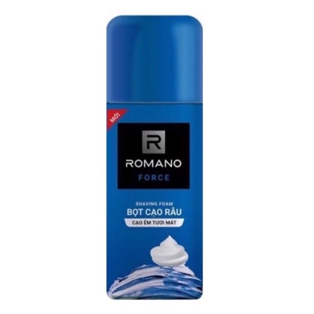[HCM]Bọt cạo râu Romano Force 175ml