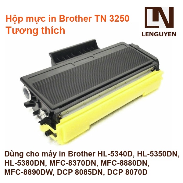 Hộp mực TN 3250 cho máy in Brother HL-5340 5350 5370, MFC-8880