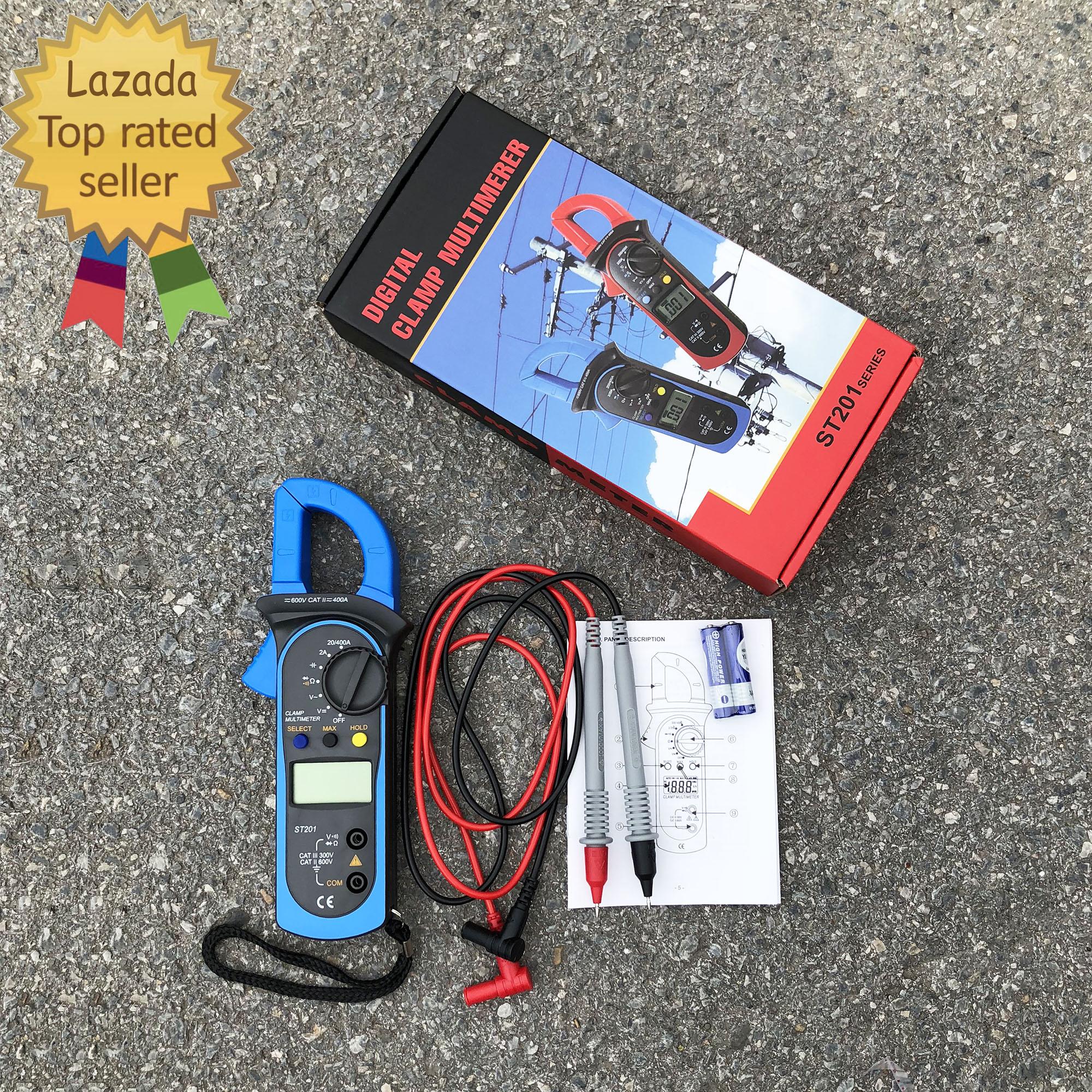 [ĐO ĐƯỢC TỤ - ĐO NHẦM KHÔNG CHÁY] Đồng hồ đo điện Volt Ohm Amp đa năng Digital Clamp Multimerer