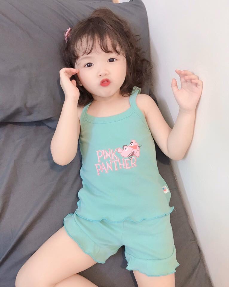 [HCM]Set bộ bé gái - Bộ 2 dây hình thú