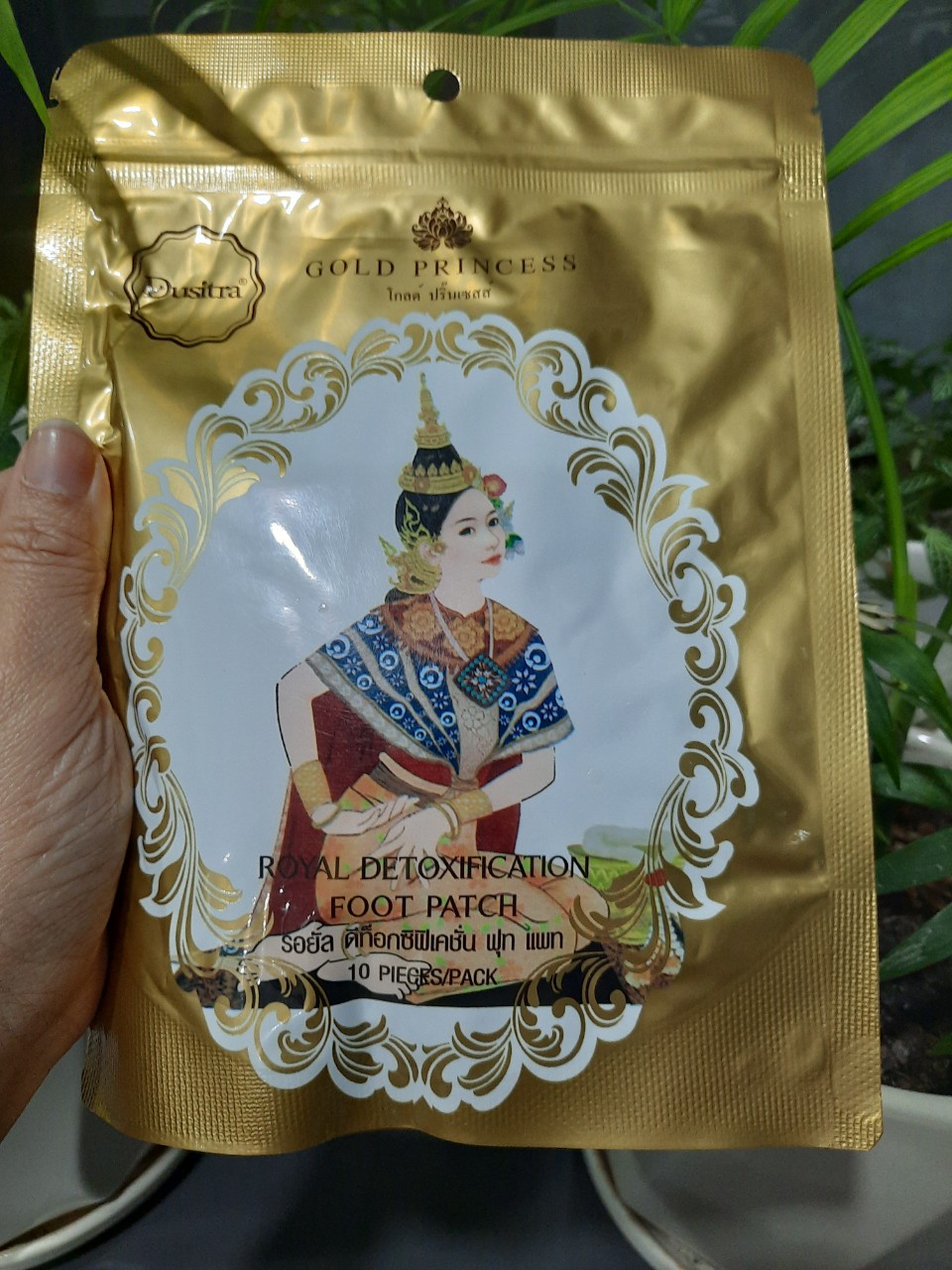 ( Hàng Xịn ) Miếng dán thải độc chân Thái Lan Túi 10 miếng