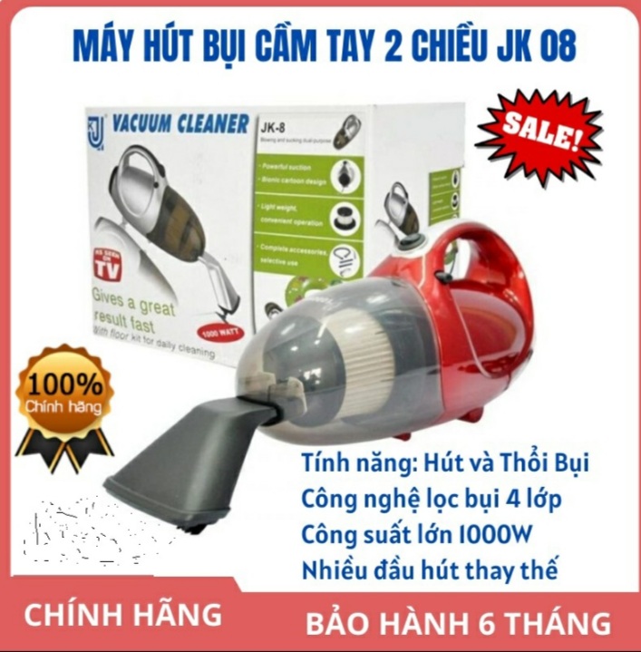[SIÊU RẺ - HỎA TỐC 2H] Máy Hút Bụi Mini Cầm Tay Hai Chiều Hút Và Thổi JK8 - Máy Hút Bụi Nhỏ Gọn Tiện Dụng Dùng Cho Gia Đình Bảo Hành Uy Tín