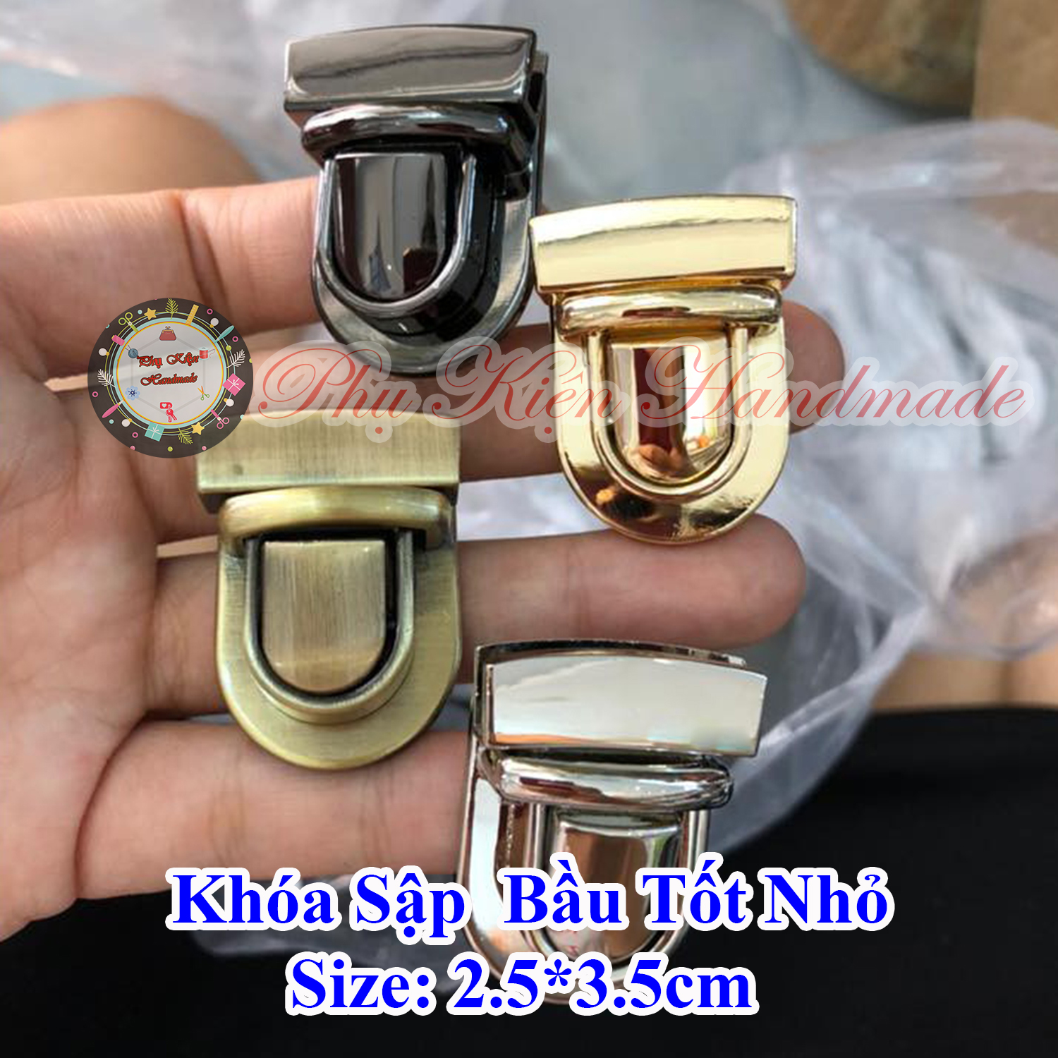 Khóa sập bầu tốt nhỏ