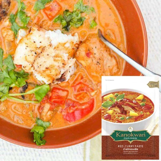 Cà ri đỏ 50g Kanokwan Thái Lan [Date T9/2026]