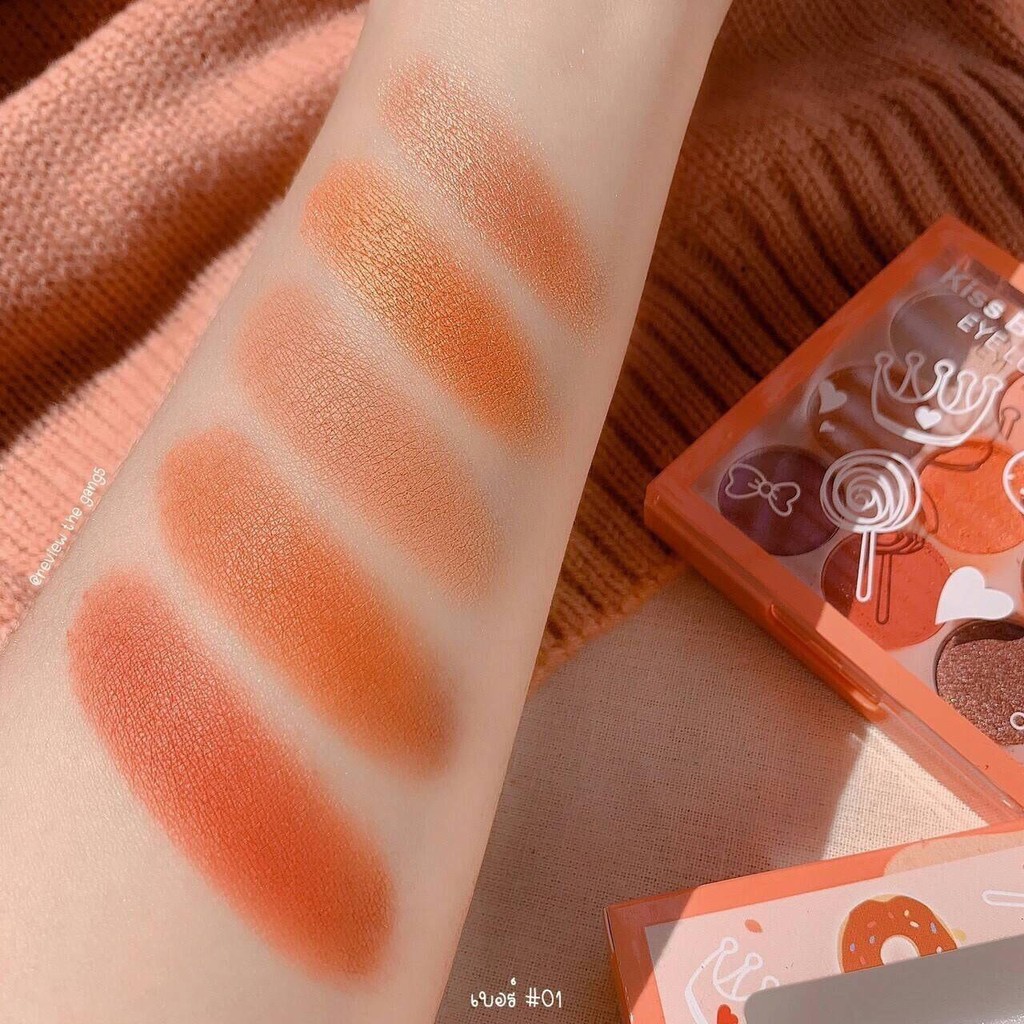 BẢNG PHẤN MẮT 9 ô Kiss Beauty EYE LUX