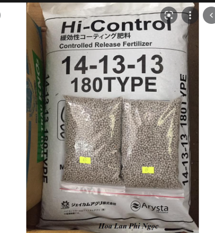 Phân chì tan chậm Nhật Bản 14-13-13 Hi Control gói 200gr (cân rời)