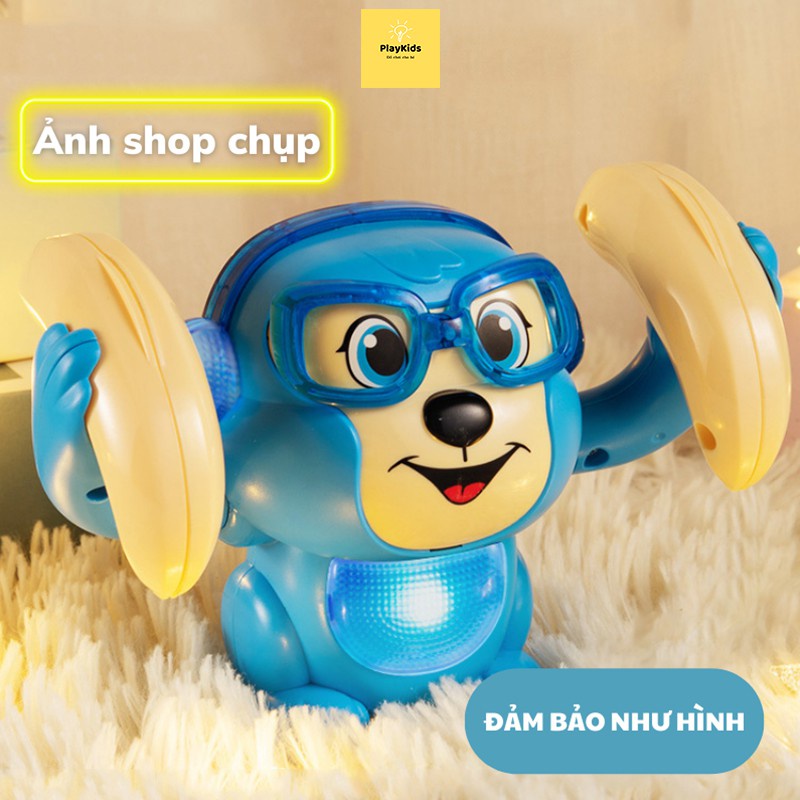 Con Khỉ đồ chơi Có Âm Thanh Loại có thể điều khiển bằng giọng nói [Do Choi Con Khi]