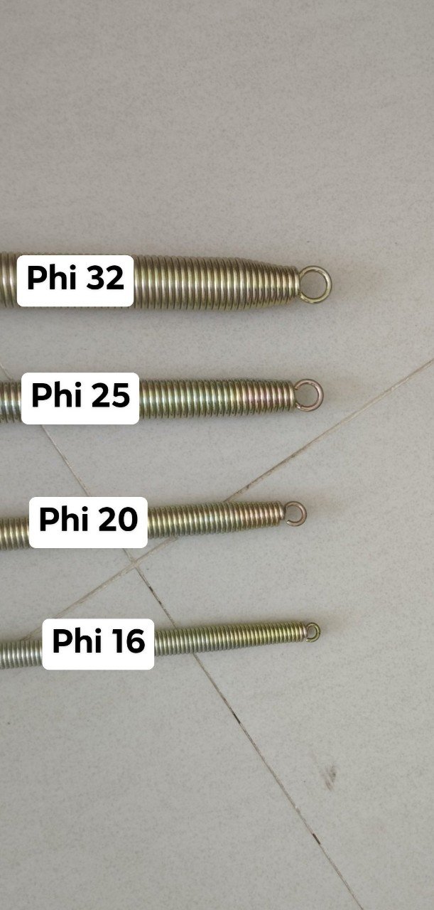 Lò Xo Uốn Ống Nhựa Cứng Luồn Dây Điện Phi 16, Phi 20, Phi 25, Phi 32 ACVISA ( Dài 1 mét )