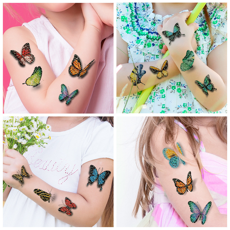 Waterproof 3D Tattoo Stickers, Skin Safe Tattoo Stickers