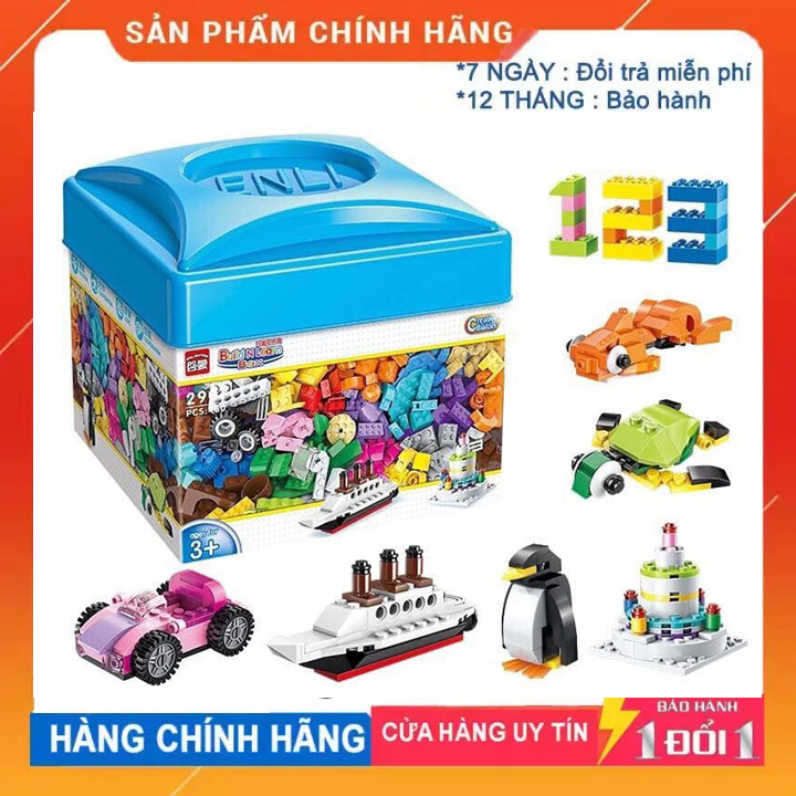 Đồ chơi cho bé, bộ lắp ghép lego 460 chi tiết , bộ đồ chơi lắp ghép 460 mảnh ghép sáng tạo cho bé yêu