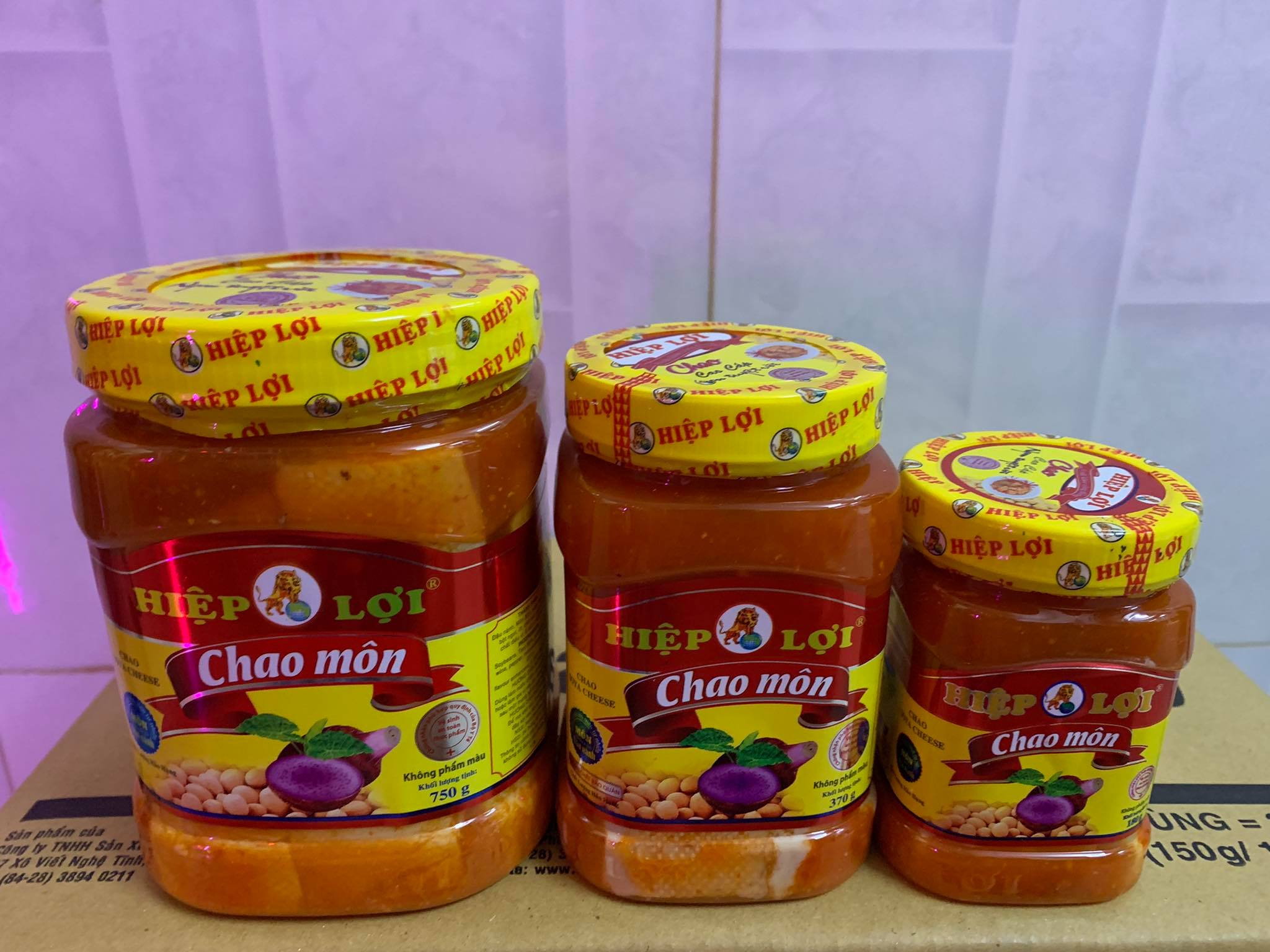 Chao môn chay ngon béo - có 3 trọng lượng