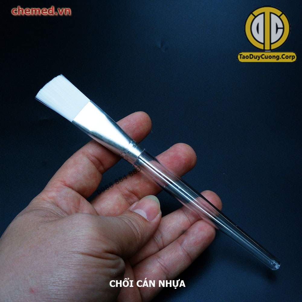Chổi, cọ spa cán gỗ và cán nhựa dùng đắp mặt