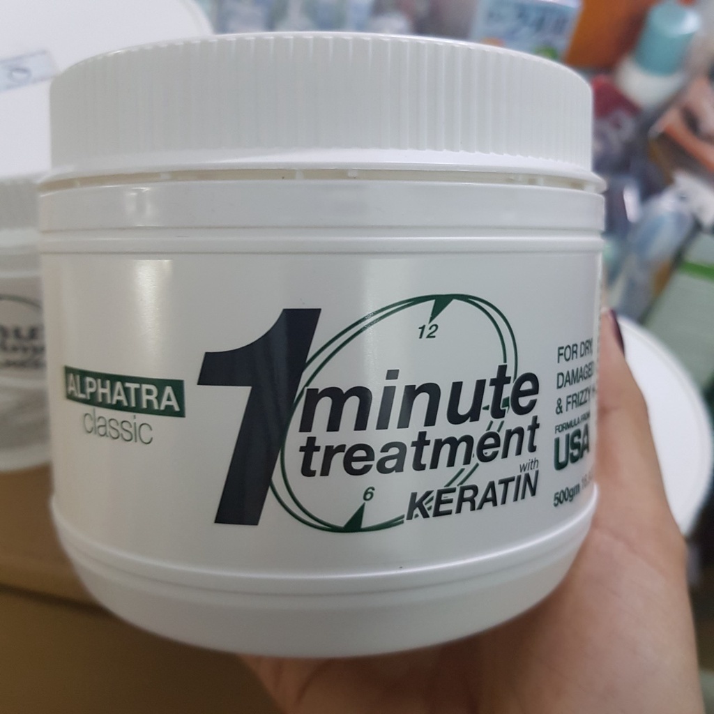 Kem hấp dầu - ủ tóc 1 phút ALPHATRA CLASSIC 1 MINUTE 500gr