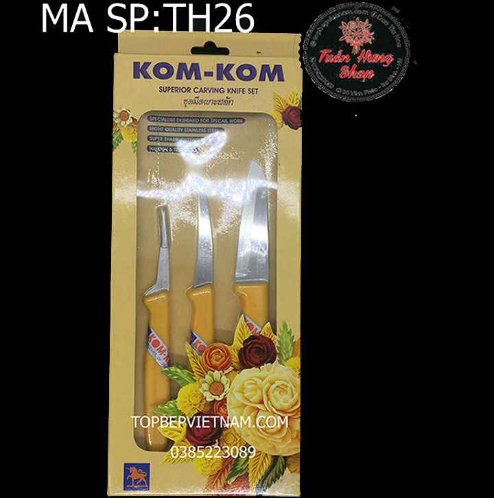 dao tỉa hoa komkom thái lan