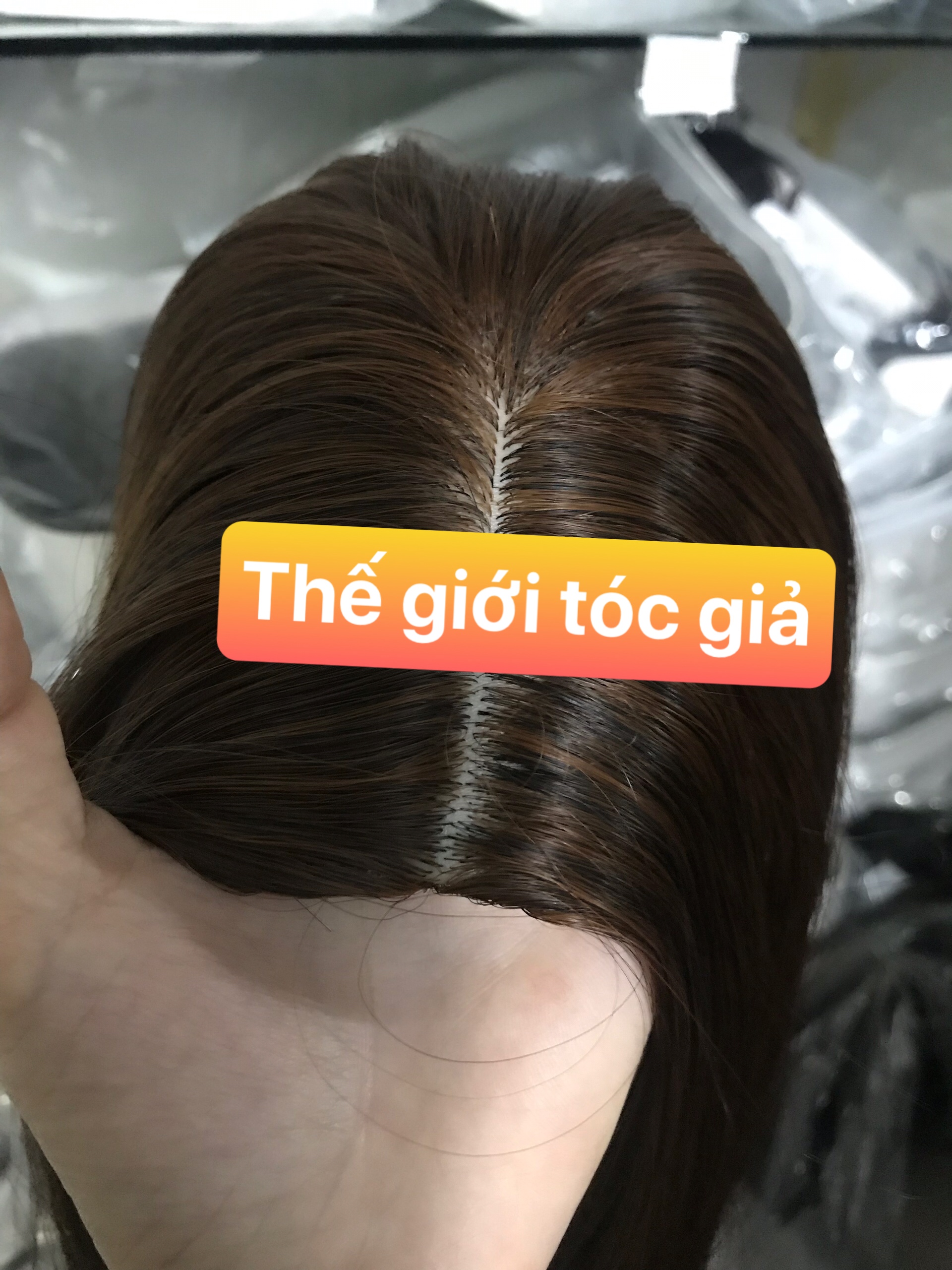 [HCM]TÓC GIẢ CHE HÓI/ PHỦ BẠC