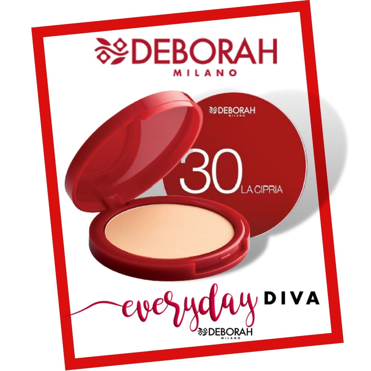 [CHÍNH HÃNG] Phấn Nén Deborah La Cipria 30