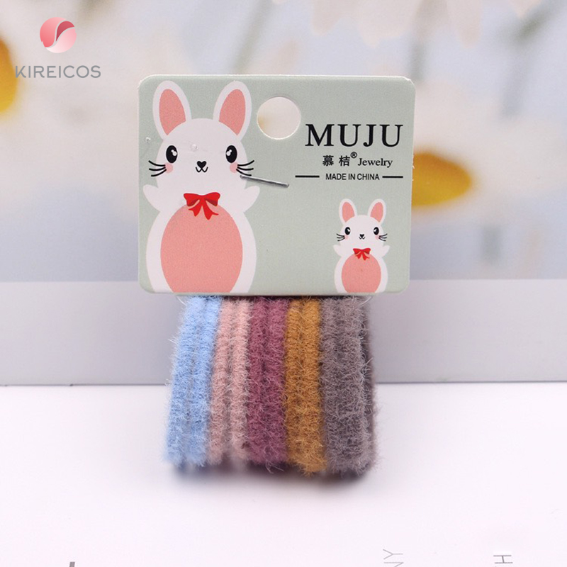 [HCM]Set 10 Dây Cột Tóc Cho Bé Nhiều Màu B172 - kireicos