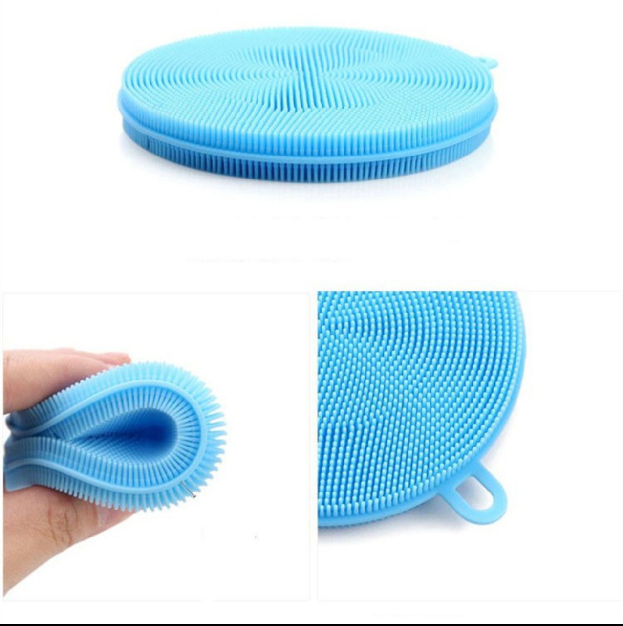 Miếng Rửa Chén Bát Silicon đa năng Siêu Sạch