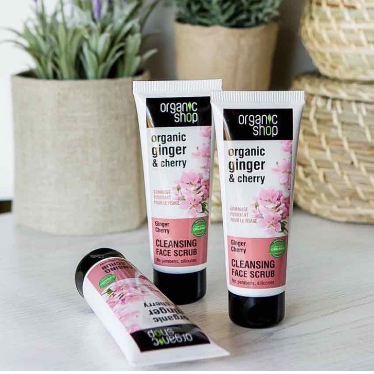 Tẩy Da Chết Mặt Organic Shop Organic