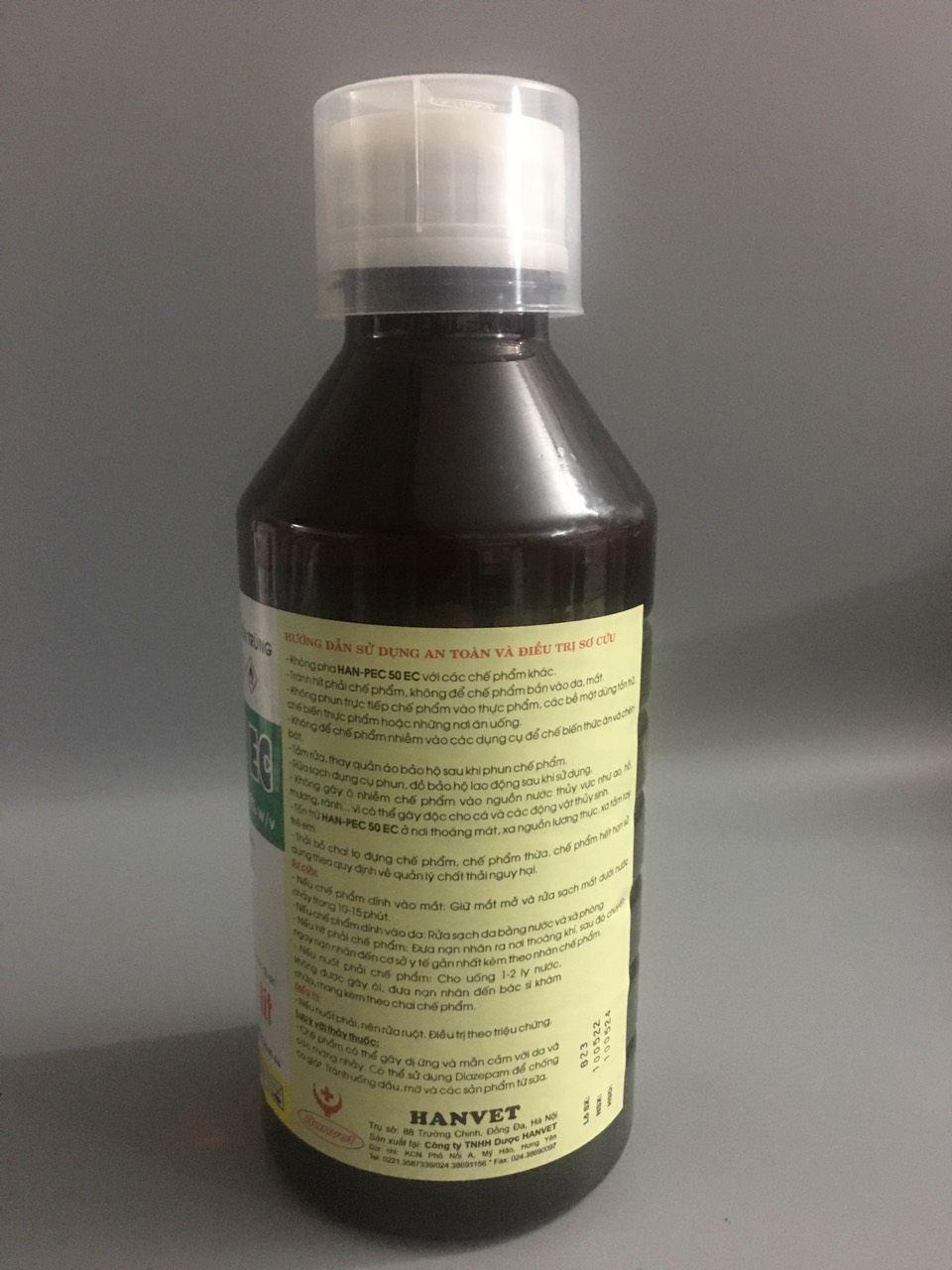 Han-pec 50EC (hanpec 50EC) thuốc diệt muỗi, ruồi, kiến, gián (1lít/chai)