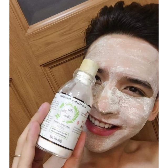 [HCM]Sắc mộc thiên - Linh Chi Bột Rửa mặt (Tặng Bột Mặt Nạ Thảo Dược)