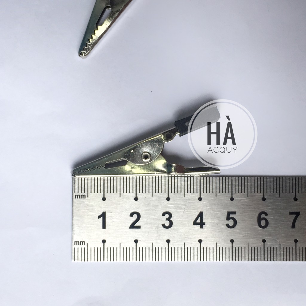 10 cặp kẹp bình ắc quy cá sấu 5A  - 4.5 Cm